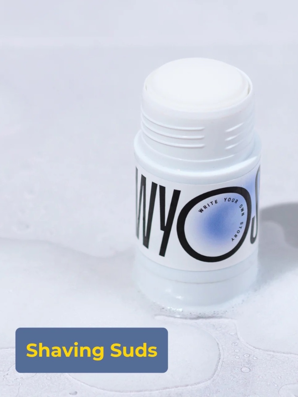 3pk TSA Approved Shave Suds Solid Stick WYOS NIB $15each retail